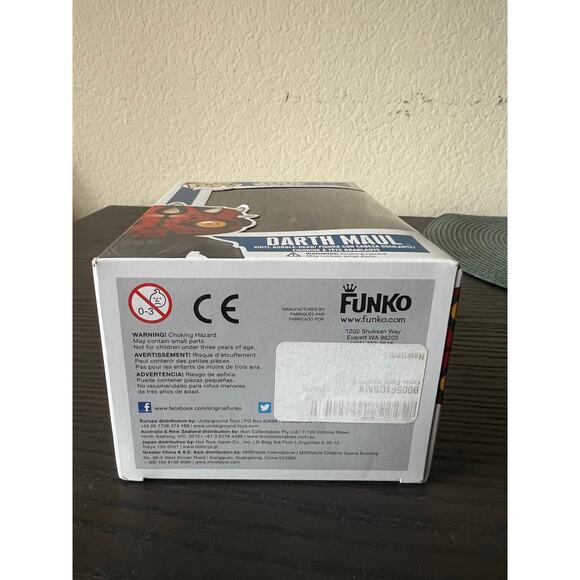 VAULTED BLUE BOX Darth Maul Funko Pop Bobblehead #09 Star Wars Sith Disney Movie - Picture 6 of 6